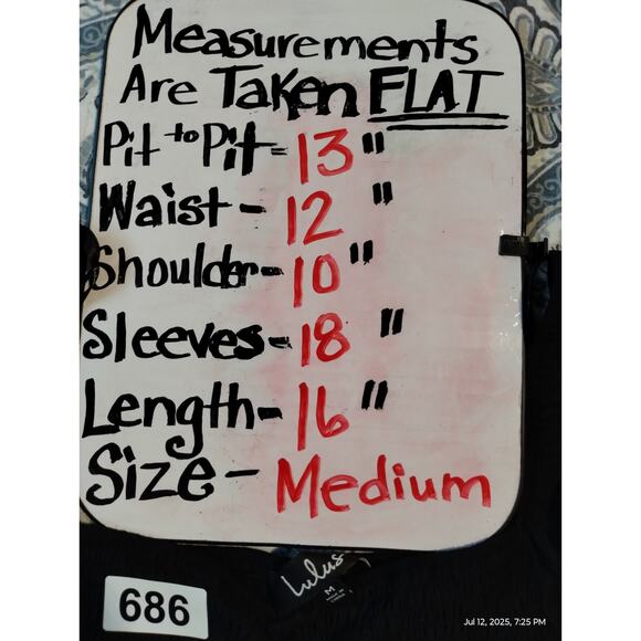 Lulus Women's size M Savia Black Smocked Puff Sleeve Crop Whimsigoth Witchy Top - Picture 8 of 12